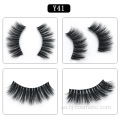 Partihandel 3D Faux Mink Lashes Osynliga Band Silke Ögonfransar